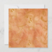 Friendsgiving Waterverf Rustic Fall Leaves Kaart (Achterkant)