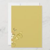 Friendsgiving Waterverf Rustic Greenery Leaves Kaart (Achterkant)