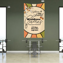 Friendsgiving Welkombanner voor Wishbone Gameday