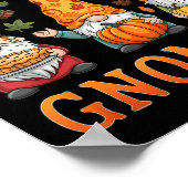 Friendsgiving With My Gnomies Friends Thanksgiving Poster (Hoek)