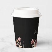 Friendsgiving zwarte Thanksgiving Papieren Bekers (Rechts)