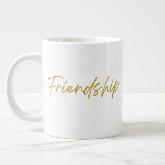 Friendship 20 oz Jumbo Mok (Links)