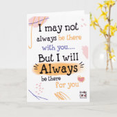 Friendship - Always There for You Kaart (Gele Bloem)