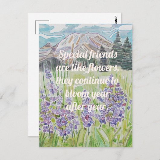 Friendship Appreciation Briefkaart (Voorkant / Achterkant)