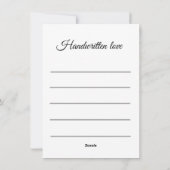 Friendship Appreciation Card / Thank You Card Feestdagenkaart (Achterkant)