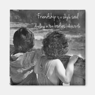 Friendship Aristoteles Quote Magnet