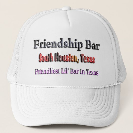 Friendship Bar Trucker Pet (Voorkant)