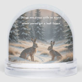 Friendship - Best Friends Sneeuwbol (Achterkant)