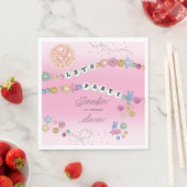Friendship Bracelet Girl Jewelry Birthday Party Servet (Insitu)