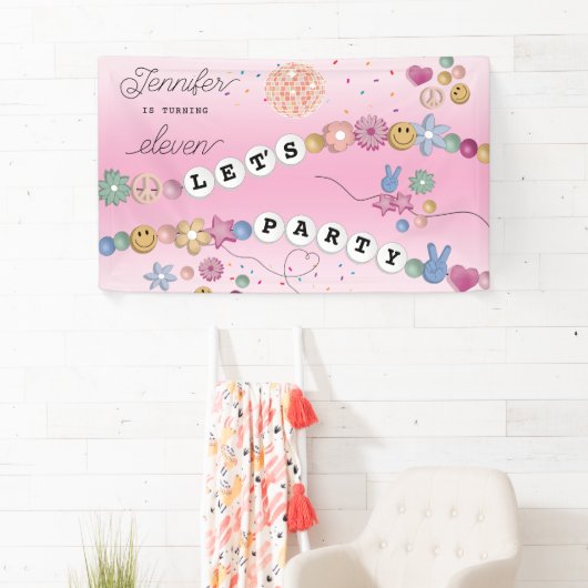 Friendship Bracelet Girl Jewelry Birthday Party Spandoek (Insitu)