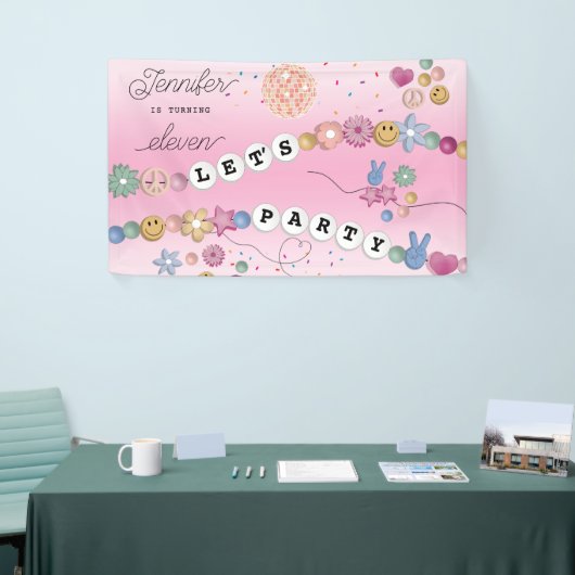 Friendship Bracelet Girl Jewelry Birthday Party Spandoek (Beurs)