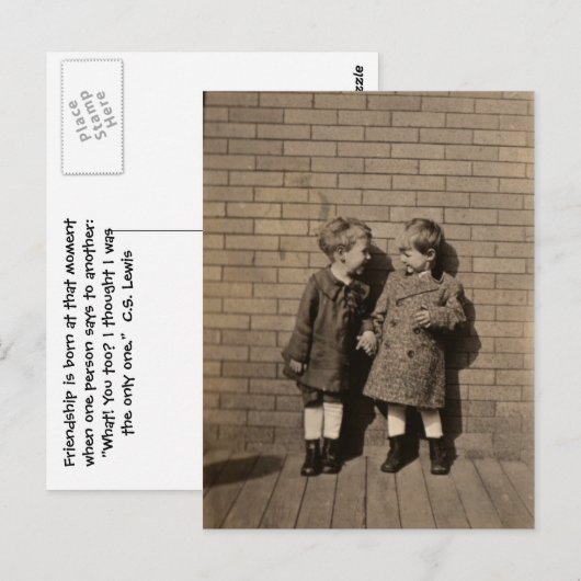 Friendship Briefkaart (Voorkant / Achterkant)