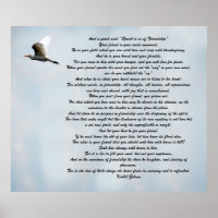 Friendship by Kahlil Gibran