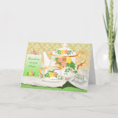 Friendship Card - Teacup & Tea Pot Card Kaart (Voorkant)