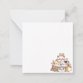 Friendship Cats Notitiekaartje (Achterkant)