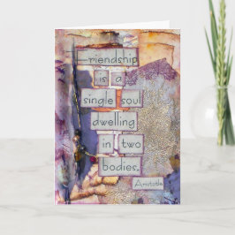 Friendship Collage | Vriendschap is één enkele bro Kaart