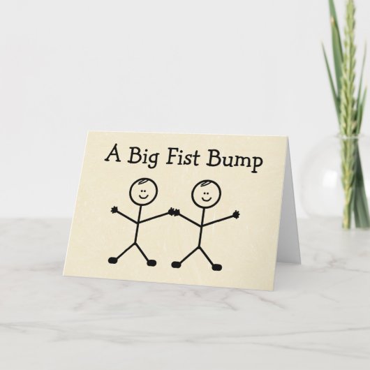 Friendship Day Card voor mannen BFF Kaart (Voorkant)