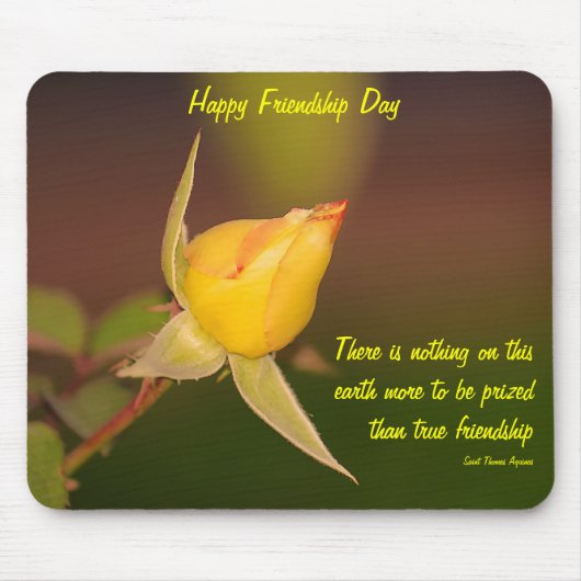 Friendship Day Gift-Mousepad Muismat (Voorkant)