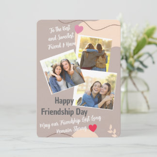 Friendship Day Invitation card Kaart