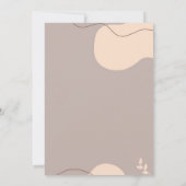 Friendship Day Invitation card Kaart (Achterkant)