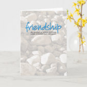 Friendship Definition Inspiration Card Kaart (Gele Bloem)
