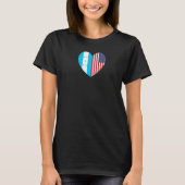 Friendship Forever America en Honduras T-shirt (Voorkant)
