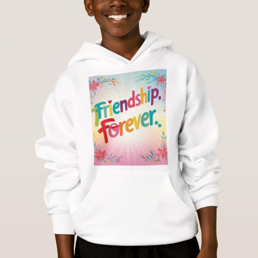 Friendship Forever T-Shirt Design (Zazzle) Show yo (Voorkant)