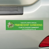 Friendship Gardens Bumpersticker (Op auto)