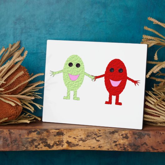 Friendship Grapes Plaque Fotoplaat (Zijkant)