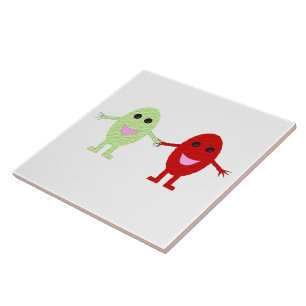 Friendship Grapes Tile Tegeltje
