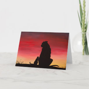 "Friendship" Greeting Card Kaart