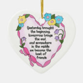 Friendship Heart Three Keepomwille Ornament (Voorkant)