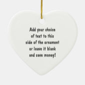 Friendship Heart Three Keepomwille Ornament (Achterkant)