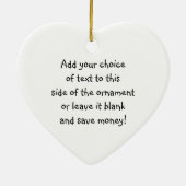 Friendship Heart Two Keepomwille Ornament (Achterkant)