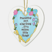 Friendship Heart Two Keepomwille Ornament (Links)