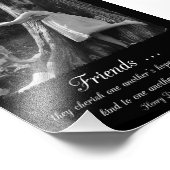 Friendship Henry David Thoreau Quote Foto Foto Afdruk (Hoek)