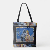 Friendship Horse Canvas tas (Achterkant)