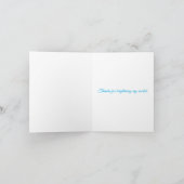 Friendship is a Resting Place Note Card Kaart (Binnen)