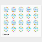 Friendship Joy Ronde Sticker (Vel)