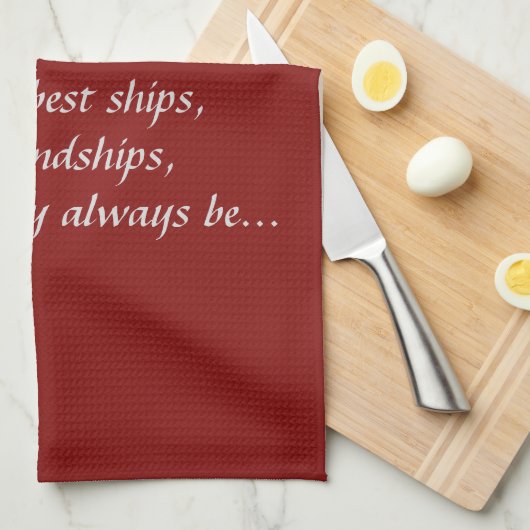Friendship Kitchen Towel Theedoek (Quarter Fold)