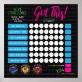 FRIENDSHIP LOVE CHALLENGE POSTER (Voorkant)