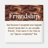 Friendship Magnet (Voorkant)