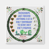 Friendship Magnet to keep friends pulled together! (Voorkant)