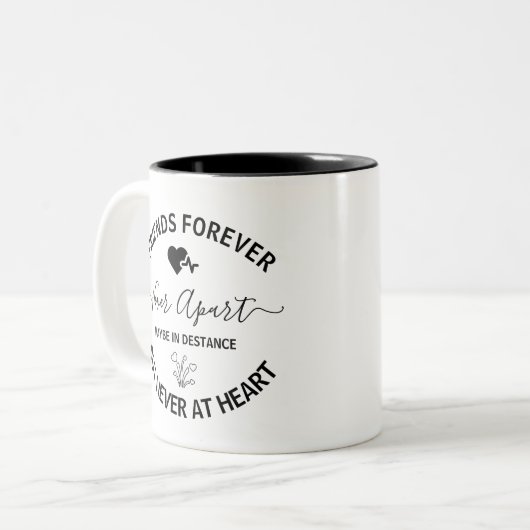 Friendship Mok Long Distance Friendship Gift (Voorkant links)