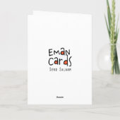 Friendship - Nice Floral Card Kaart (Achterkant)