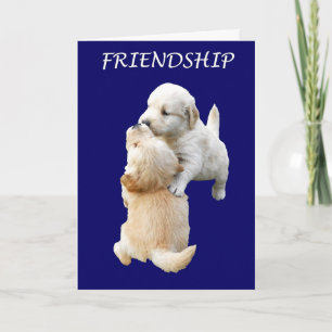 Friendship Paper Wenskaart, Puppies Kaart