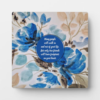 Friendship Plaque Fotoplaat