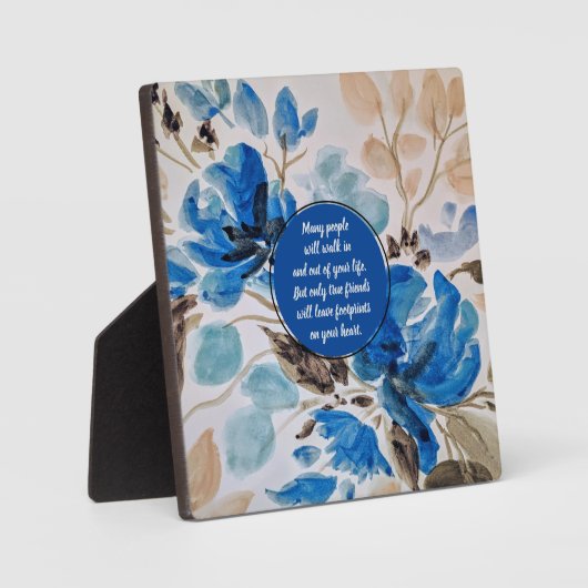 Friendship Plaque Fotoplaat (Voorkant)