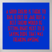 FRIENDSHIP POSTER (Voorkant)