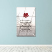 Friendship Premium Wrapped Canvas (gloss) Afdruk (Insitu (Houten vloer))